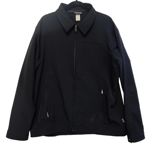 Patagonia Men's Dispatch Jacket in Black Extra-Large XL Soft Shell Unlined - Picture 1 of 12